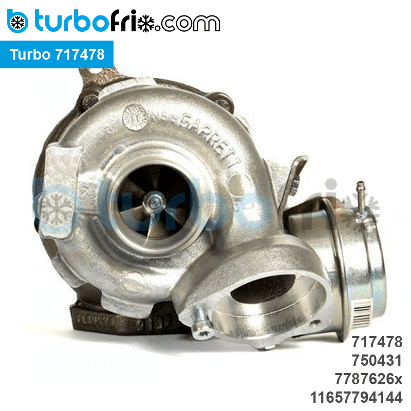Turbo 717478 de intercambio - Imagen 2