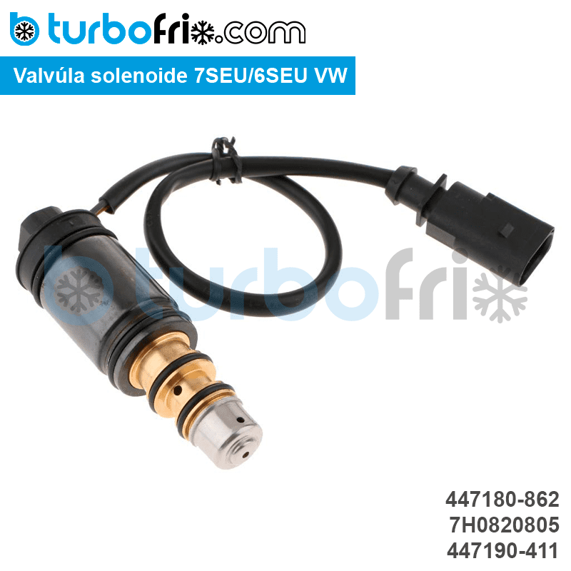 Válvula de control solenoide Denso 7SEU16C / 6SEU14C VW - Imagen 3