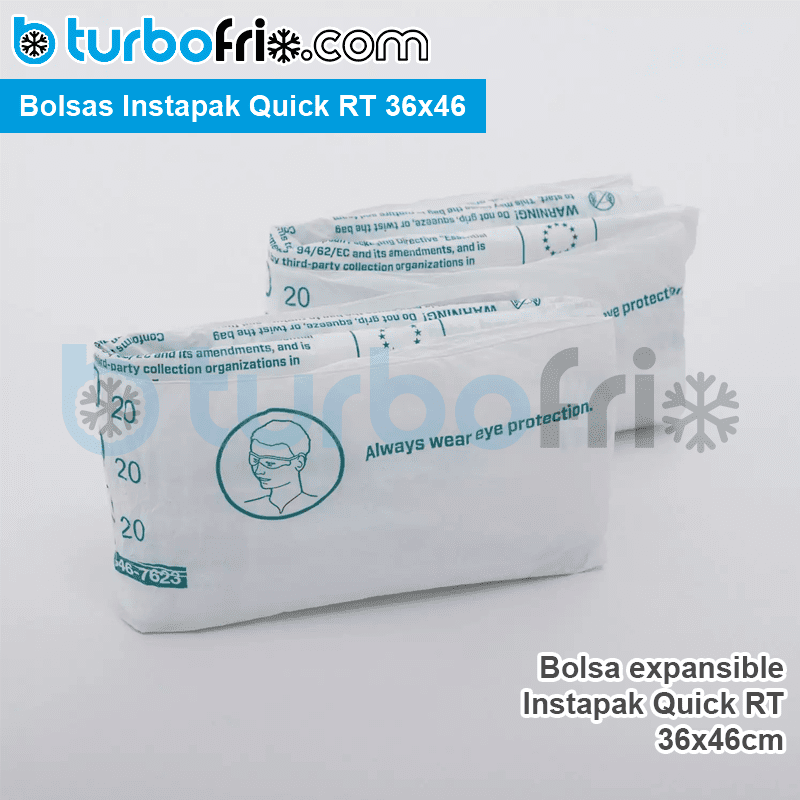Bolsas de espuma expansible 36x46cm. Kit 2 unidades
