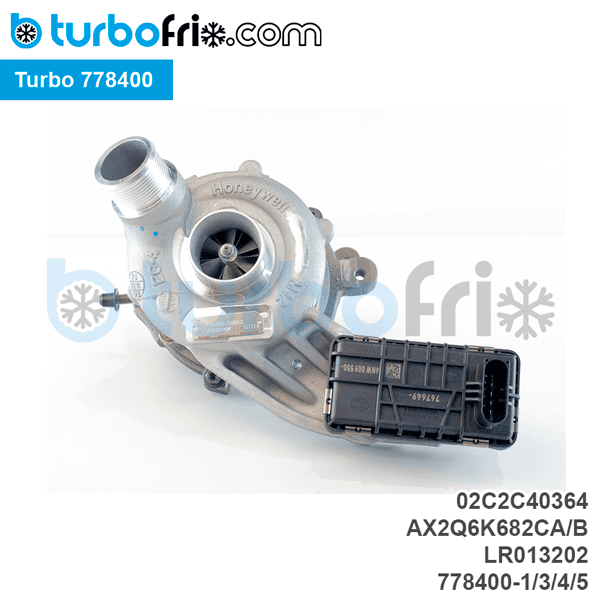 Turbo 778400 de intercambio (biturbo)